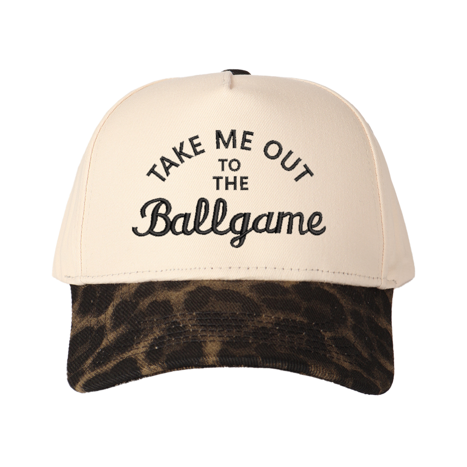 Take Me Out To The Ballgame Embroidered Trucker Hat product details