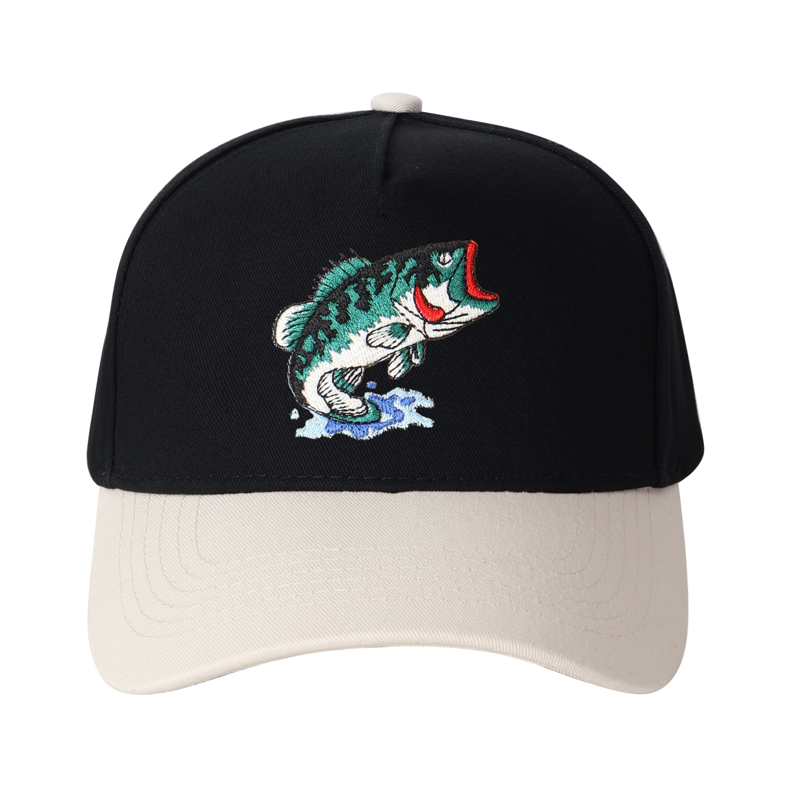 Largemouth Bass Embroidered Trucker Hat product details