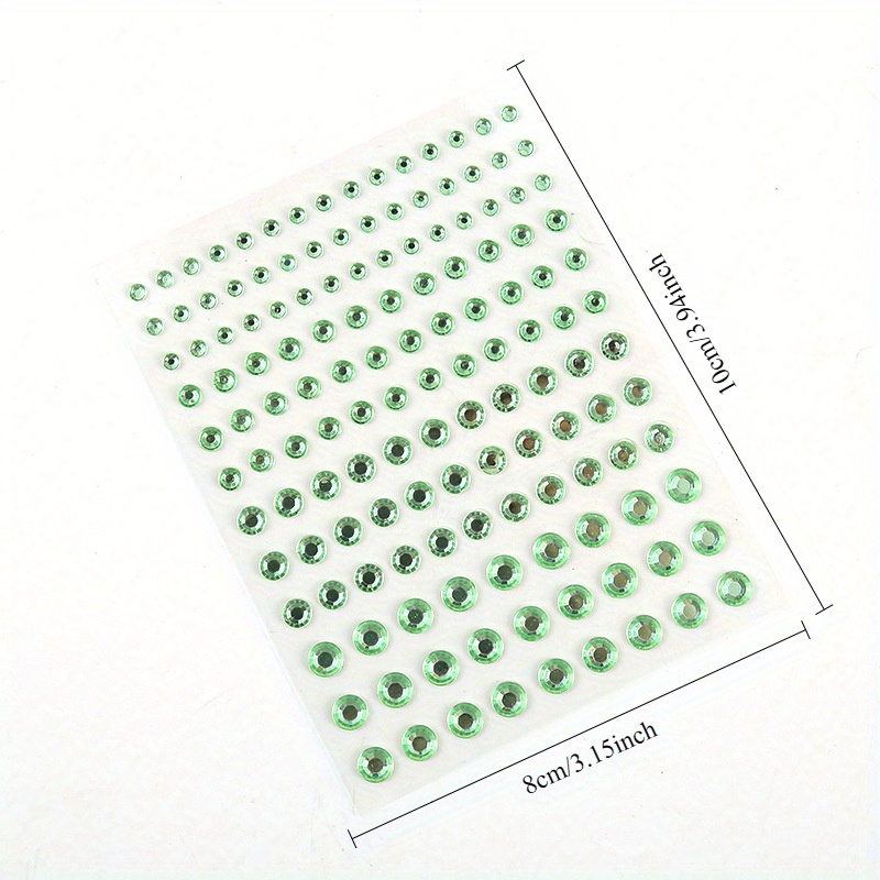Rhinestone Eye Stickers vs DIY Nail Art Comparison Guide — view 1