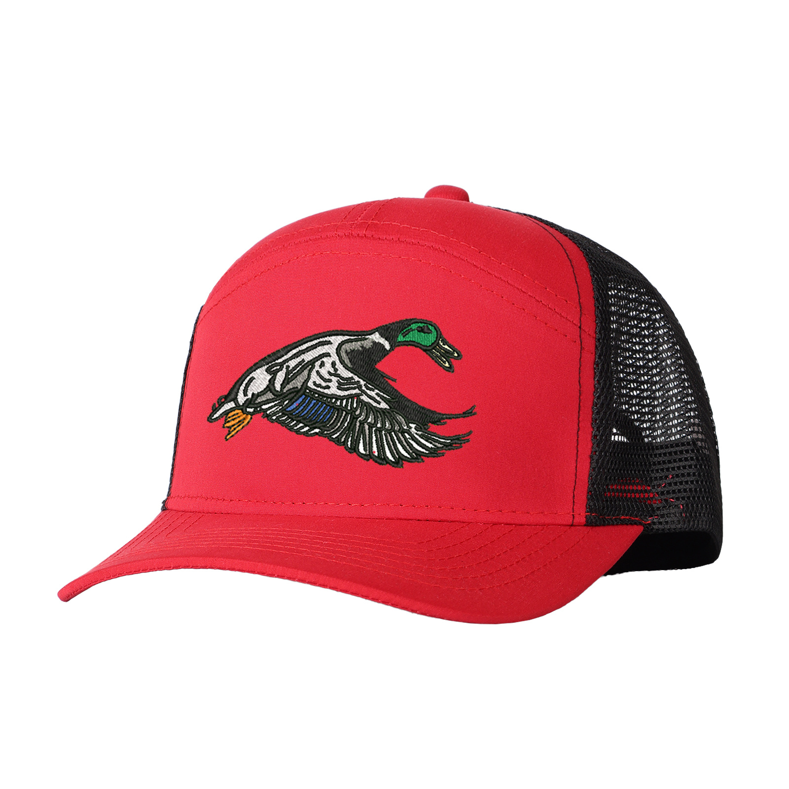 Mallard Duck Embroidered Trucker Hat product details