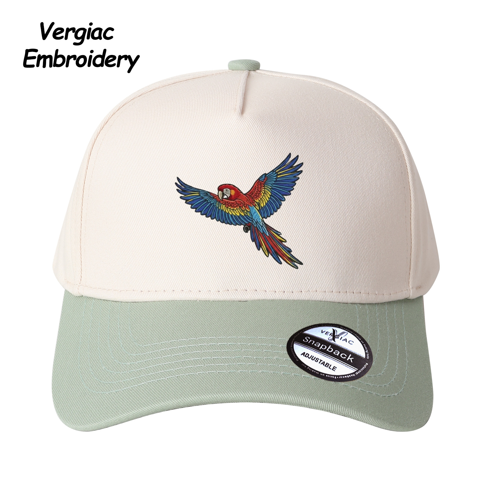Parrot Embroidered Trucker Hat product details
