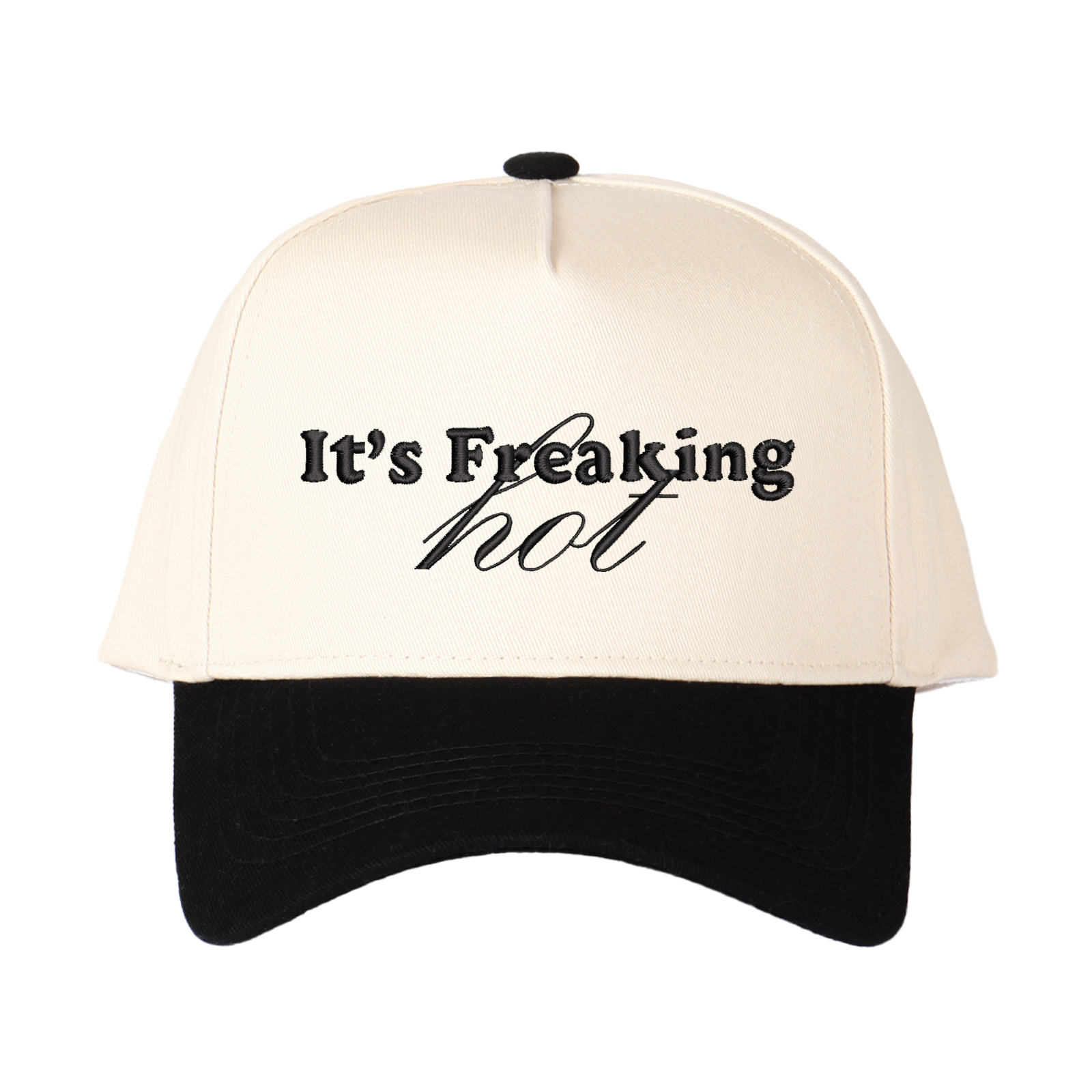 It's Freaking Hot Embroidered Trucker Hat product details