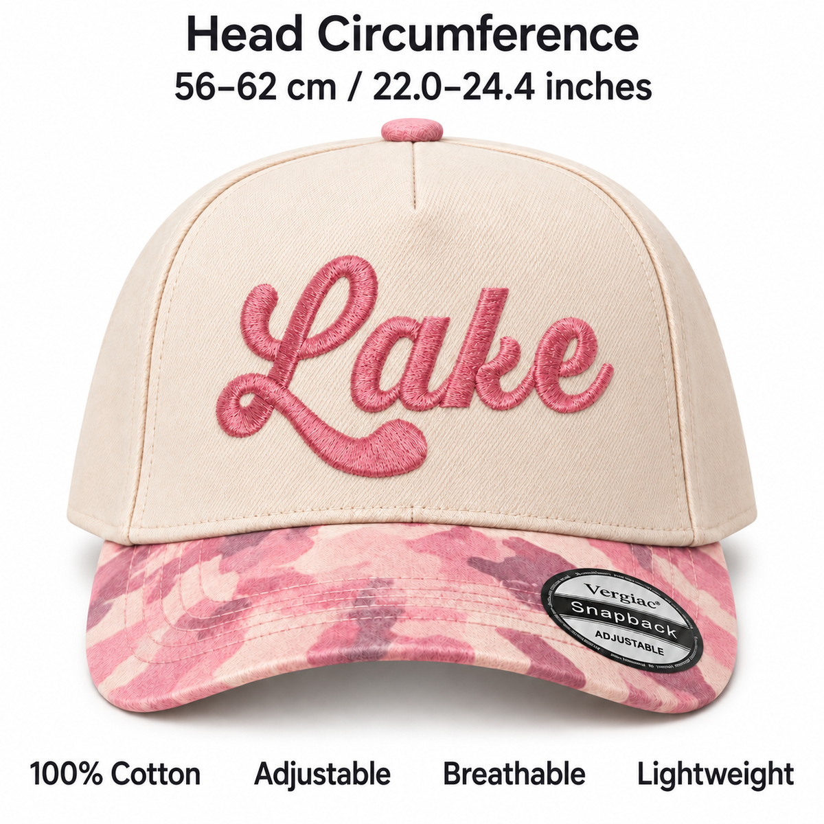 Lake 5-Panel Trucker Hat product details