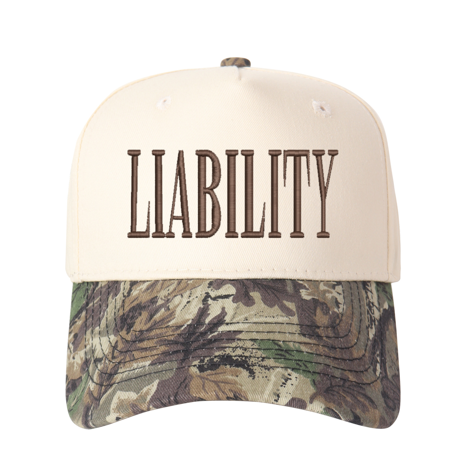 Liability Embroidered Trucker Hat product details