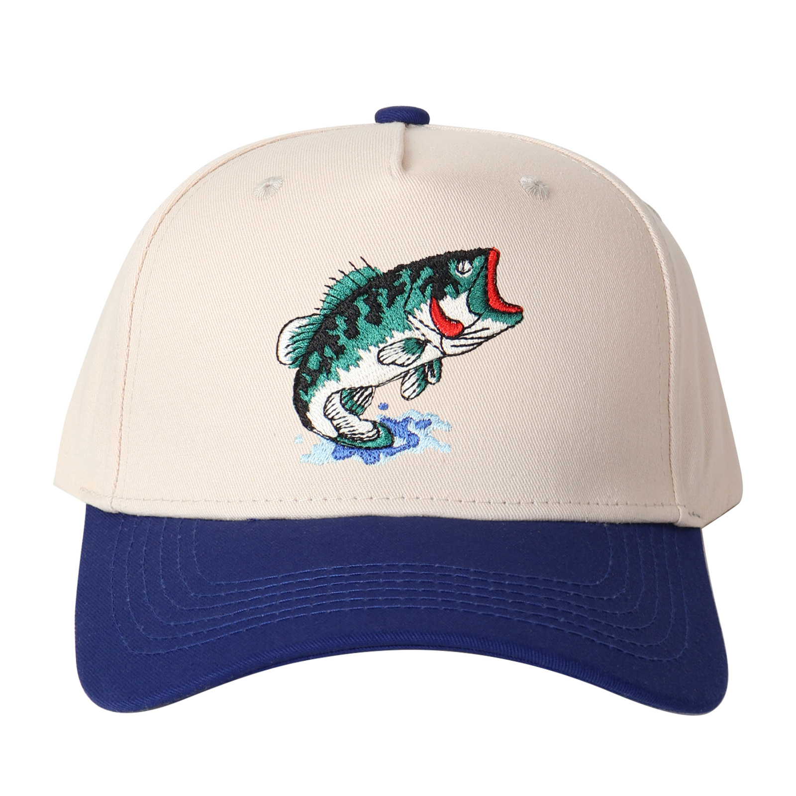 Largemouth Bass Embroidered Trucker Hat product details