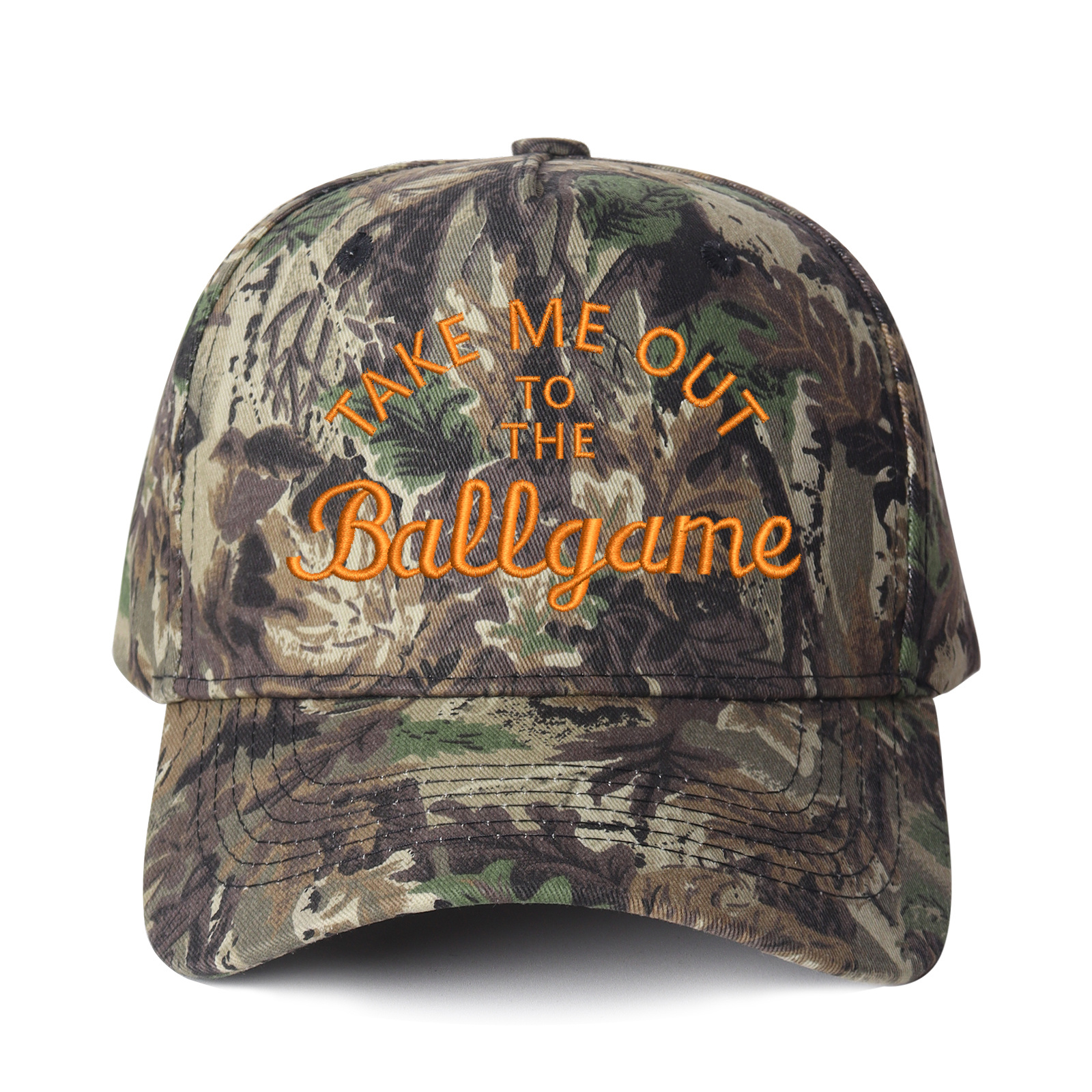 Take Me Out To The Ballgame Embroidered Trucker Hat product details