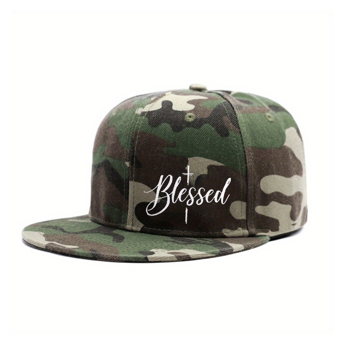 Blessed Letter Trucker Hat product details