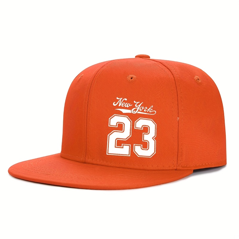 No. 23 Flat-Brim Baseball Cap product details
