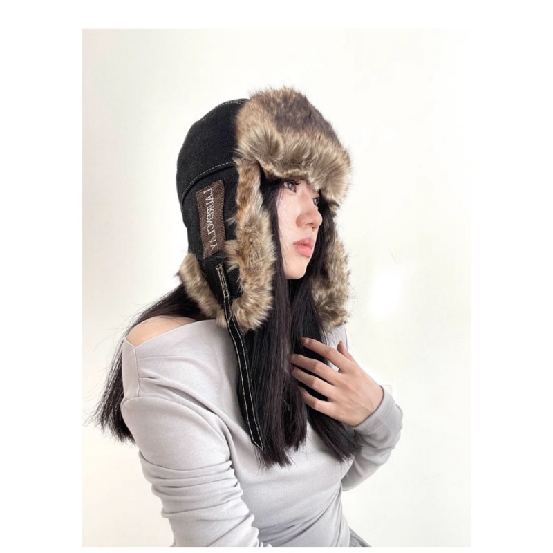 1 New Autumn And Winter Thickened Warm Men's And Women's Outdoor Warm Lei Feng Hat Windproof And Cold Ear Protection Northeast Hat_voghion.com