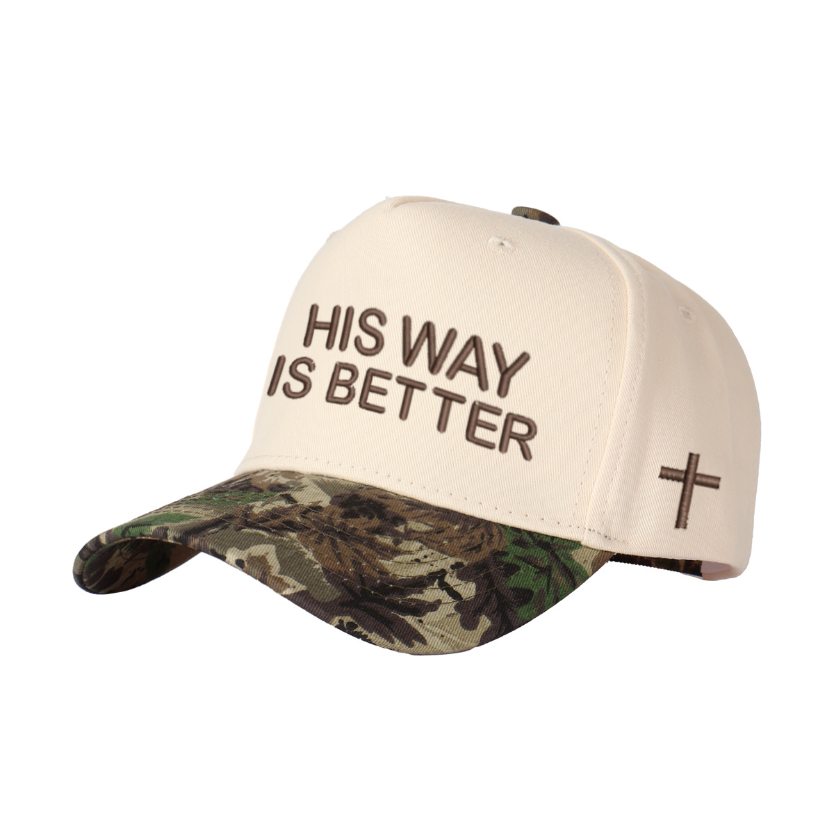 His Way Is Better Embroidered Trucker Hat product details